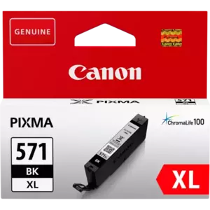 Cartus Inkjet Canon CLI-571BK XL Black 11ml imagine