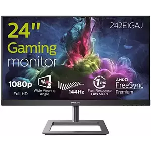 Monitor LED Philips 242E1GAJ 24" Full HD 1ms Negru imagine