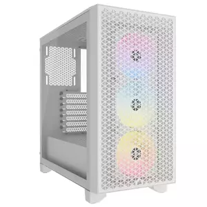 Carcasa PC Corsair 3000D RGB AIRFLOW White imagine