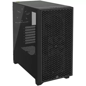 Carcasa PC Corsair 3000D Tempered Glass Black imagine