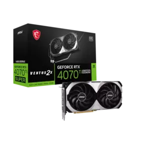 Placa Video MSI GeForce RTX 4070 Ti SUPER 16G VENTUS 2X OC 16GB GDDR6X 256 biti imagine