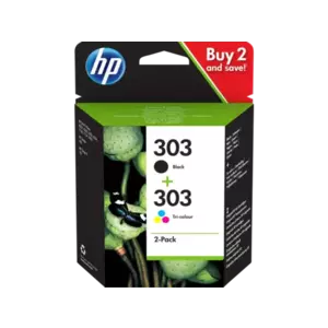 Pachet 2 Cartuse Inkjet HP 303 Black + Color imagine