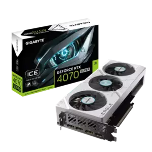 Placa Video Gigabyte GeForce RTX 4070 SUPER EAGLE OC ICE 12GB GDDR6X 192 biti imagine