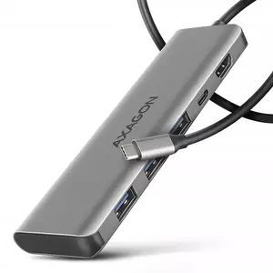 Hub USB Axagon HMC-5H USB-C 3x USB-A + HDMI imagine