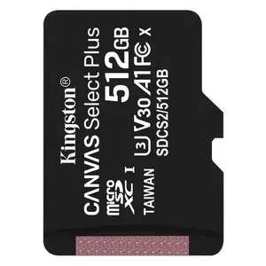 Card de memorie Kingston Canvas Select Plus 512GB MicroSDXC UHS-I U3 V30 imagine