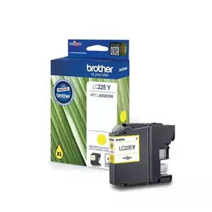 Cartus InkJet Brother LC22EY 1200 pagini Yellow imagine