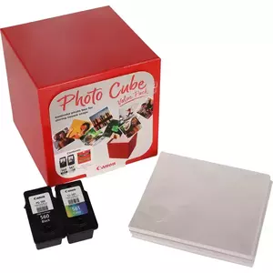 Pachet Cartuse Inkjet Canon PG-560/CL-561 Black + Color + 40 coli imagine