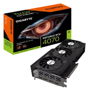 Placa Video Gigabyte GeForce RTX 4070 WINDFORCE OC V2 12GB GDDR6 192 biti imagine