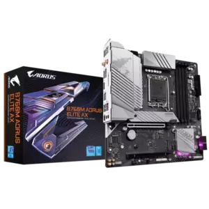 Placa de baza Gigabyte B760M AORUS ELITE AX socket 1700 imagine