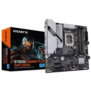 Placa de baza Gigabyte B760M GAMING PLUS WIFI DDR4 socket 1700 imagine