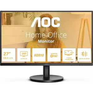 Monitor LED AOC U27B3M 27" 4K Ultra HD 60Hz HDMI DP 4ms imagine