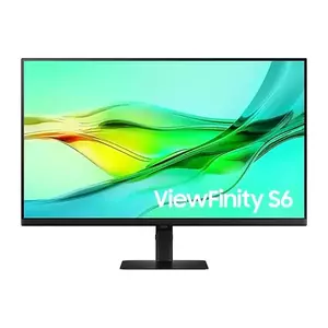 Monitor LED Samsung ViewFinity S6 LS32D600UAUXEN 32" QHD 100Hz 5ms Black imagine