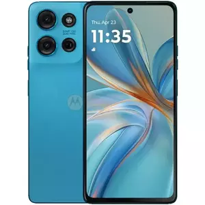 Telefon Mobil Motorola Moto G75 5G 256GB Flash 8GB RAM Nano SIM + eSIM 5G Aqua Blue imagine