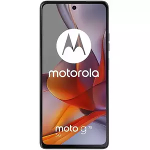 Telefon Mobil Motorola Moto G75 5G 256GB Flash 8GB RAM Nano SIM + eSIM 5G Charcoal Gray imagine