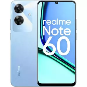 Telefon Mobil Realme Note 60 128GB Flash 4GB RAM Dual SIM 4G Voyage Blue imagine