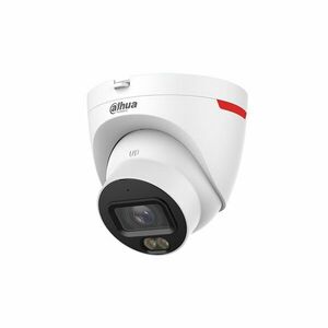 Camera supraveghere IP Dome Dahua WizColor IPC-HDW2449T-S-PRO, 4 MP, 2.8 mm, lumina alba 30 m, microfon, slot card, PoE imagine