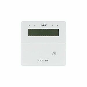 Tastatura wireless Satel Integra INT-KWRL2-W, LCD, EM 125 Khz, compatibila centrale control Integra si Integra Plus, alba imagine