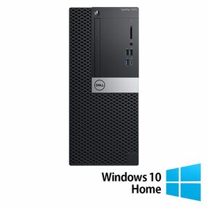 Calculator Refurbished DELL OptiPlex 7060 Tower, Intel Core i5-8400 2.80-4.00GHz, 8GB DDR4, 256GB SSD + Windows 10 Home imagine