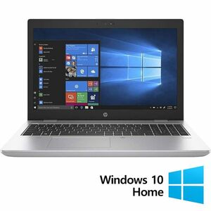 Laptop Refurbished HP ProBook 650 G4, Intel Core i7-8650U 1.90 - 4.20GHz, 8GB DDR4, 256GB SSD, 15.6 Inch Full HD, Webcam + Windows 10 Home imagine