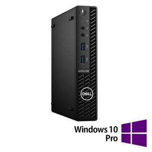 Calculator Refurbished DELL OptiPlex 3080 MiniPC, Intel Core i5-10500 3.10 - 4.50GHz, 16GB DDR4, 256GB SSD + Windows 10 Pro imagine