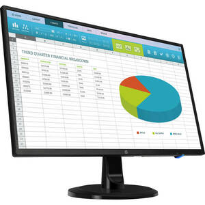 Monitor Second Hand HP N246V, 24 Inch Full HD IPS, DVI, VGA, HDMI Grad A- imagine