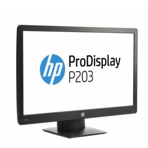 Monitor Refurbished HP P203, 20 Inch VA LED, 1600 x 900, Display Port, VGA imagine