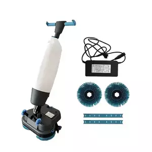 Aparat profesional scrubber pentru curatat podea, portabil cu acumulator imagine