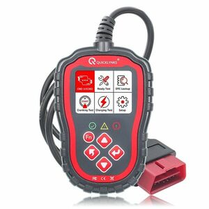 Tester Auto Profesional OBD2 QUICKLYNKS T41, cu Cititor Coduri de Eroare, Diagnoza Motor si Scanare Completa a Sistemelor, Stergere erori, DTC, Vizualizare parametri imagine