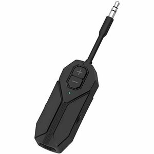 Transmitator si Receptor Audio Techstar M126 cu Bluetooth 5.4, Wireless, Portabil, Compatibil TV, PC, Boxe, Casti, Aux 3.5mm, Baterie Reincarcabila, Dual Mode TX/RX, Negru imagine