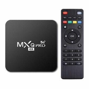 Mini PC TV Box Techstar® MXQ PRO, UltraHD 4K, Quad-Core 64 Bit. 8GB RAM, 128GB ROM, 5G Wireless, Ethernet, Android 10 imagine