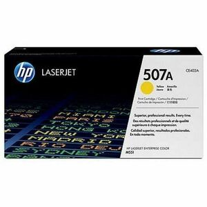 HP CE402A Toner Cartridge 507A Laserjet Yellow CE402A imagine