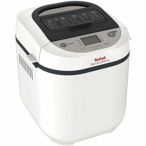 Masina de paine Tefal Pain et Tresors PF250135, 700 W, 3 setari, 20 programe, 28 de retete, pornire programata, alb imagine