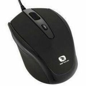 Mouse USB Serioux Pastel 3300 PMO3300-BK imagine