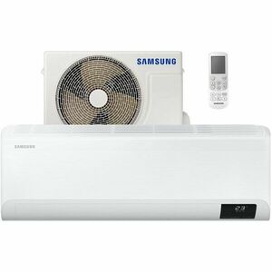 Aparat de aer conditionat Samsung Cebu 9000 BTU Wi-Fi, Clasa A++/A+, AI Auto Comfort, Fast cooling, AR09TXFYAWKNEU/AR09TXFYAWKXEU, alb imagine