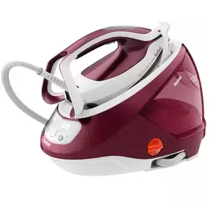 Statie de calcat de inalta presiune Tefal Pro Express Protect GV9220E0, 2600W, presiune 7.5 bar, functie Auto OFF, capacitate rezervor 1.8L, alb&rosu imagine