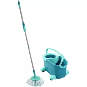 Set curatenie Leifheit Clean Twist Disc Mop Ergo cu roti imagine