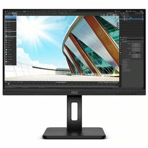 Monitor LED AOC U27P2 27 inch 4 ms Negru 60 Hz imagine