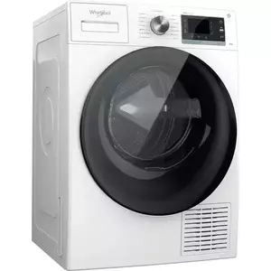 Uscator de rufe Whirlpool W7D94WBEE, Condensare, 9 kg, 6th Sense, Tehnologie 3DRY, FreshCare+, Display, Alb imagine