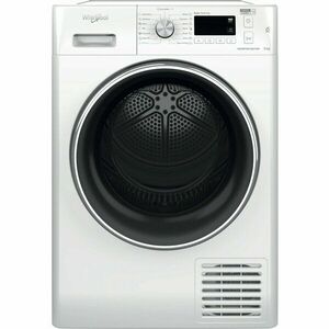 Uscator de rufe Whirlpool FFTM119X3BXYEE, Condensare, 9 kg, 6th Sense, Motor SenseInverter, FreshCare+, Display, Alb imagine