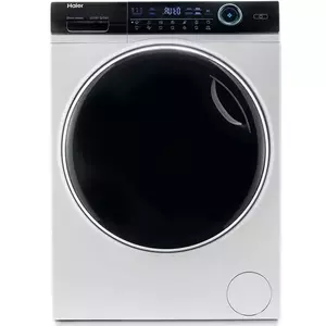 Masina de spalat Haier HW90-B14979-S , Motor Direct Motion, 9 kg, clasa A, 1400 rpm, Refresh, ABT, Steam, Drum light, Dual spray, Pillow Drum, display Led cu Touch control, iTime, Smart Detecting, alba - usa neagra imagine