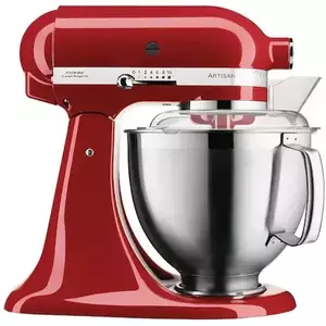 Mixer planetar Artisan Elegance KitchenAid 5KSM185PSEER 300 W, bol 4.8 L, Rosu imagine