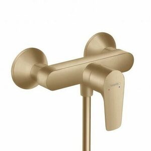 Baterie dus monocomanda, bronz satinat, Hansgrohe Talis E imagine