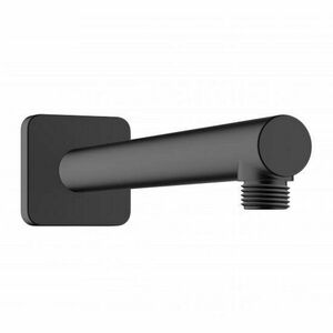 Brat de dus cu montaj pe perete 240 mm, negru mat (matt black), Hansgrohe Vernis Shape imagine