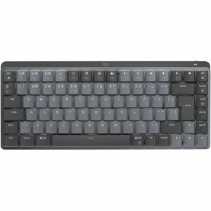 Tastatura Wireless Logitech MX Mechanical Perfomance Mini, Iluminata, Silentioasa, USB, BT, US INT, Negru imagine