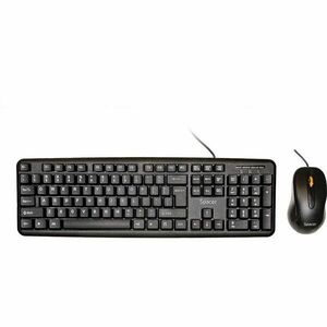 KIT Tastatura si Mouse Spacer SPDS-S6201 cu fir, USB imagine