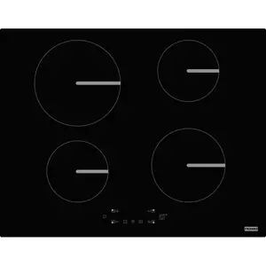 Plita incorporabila Franke FSM 654 I BK, Inductie, Touch control, 4 zone de gatit, 9 nivele putere, Booster, 65 cm, Sticla neagra imagine