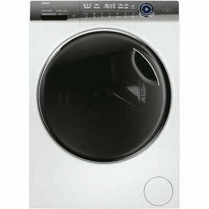 Masina de spalat rufe Haier HW90G-BD14979U1S, 9 kg, 1400 rpm, Clasa A, Motor Direct Motion, Refresh, ABT, Steam, Drum light, Dual spray, Pillow Drum, WiFi, Autodose, Display Led cu Touch control, iTime, Smart Detecting, Alb imagine