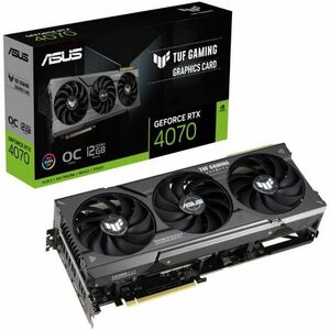 Placa video TUF OC Gaming GeForce RTX 4070, 12GB GDDR6X, 192-bit imagine