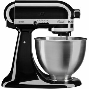 Mixer cu bol KitchenAid 5K45SSEOB, 4.3L, classic, onyx black imagine