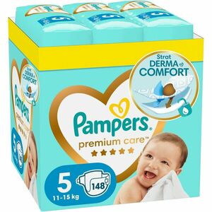 Scutece Pampers Premium Care Marimea 5, 11-16 kg, 148 buc imagine